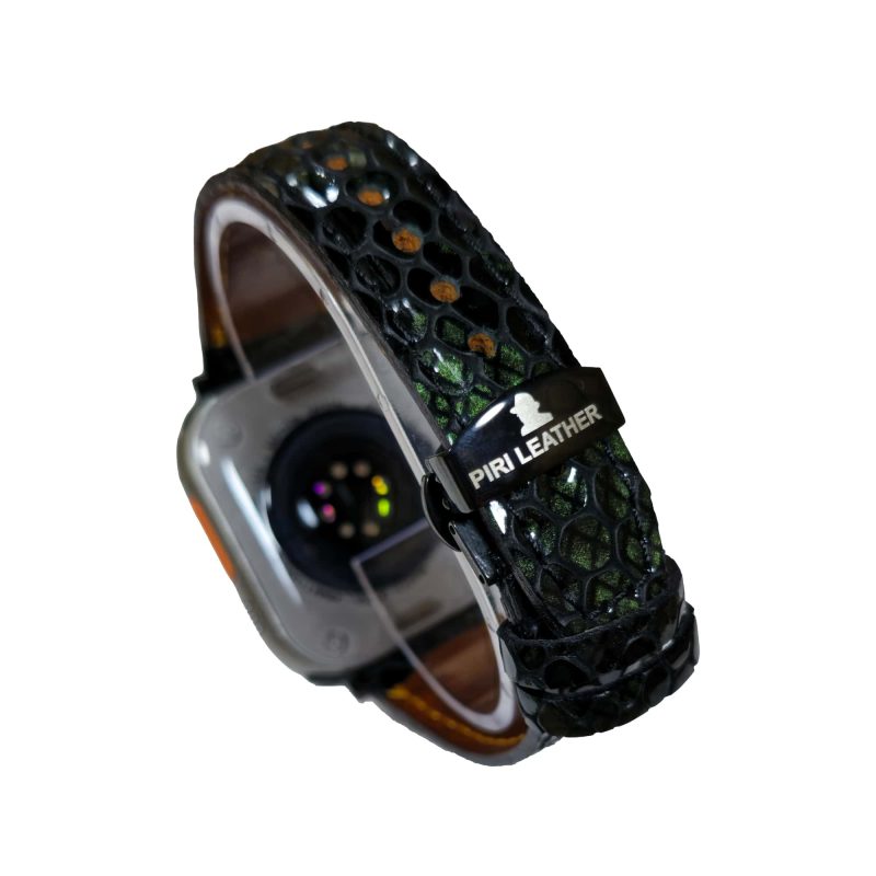 بند اپل واچ مناسب تمام سری ها کد چرم PL02 گرد
