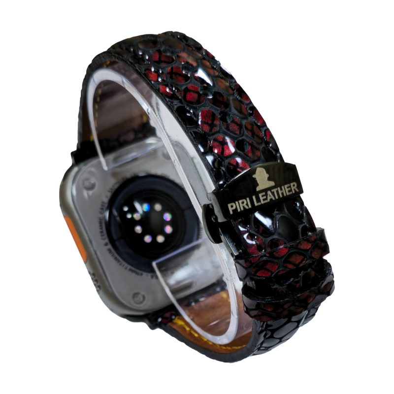 بند اپل واچ مناسب تمام سری ها کد چرم PL03 گرد