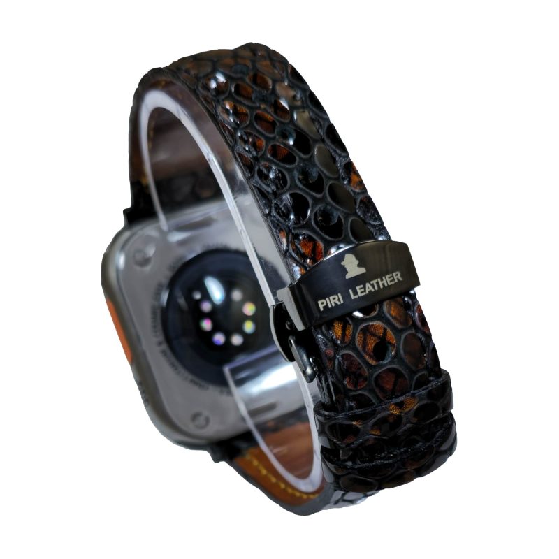 بند اپل واچ مناسب تمام سری ها کد چرم PL04 گرد