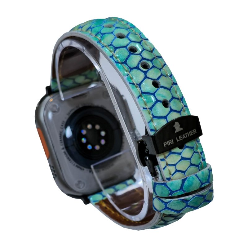 بند اپل واچ مناسب تمام سری ها کد چرم PL08 گرد