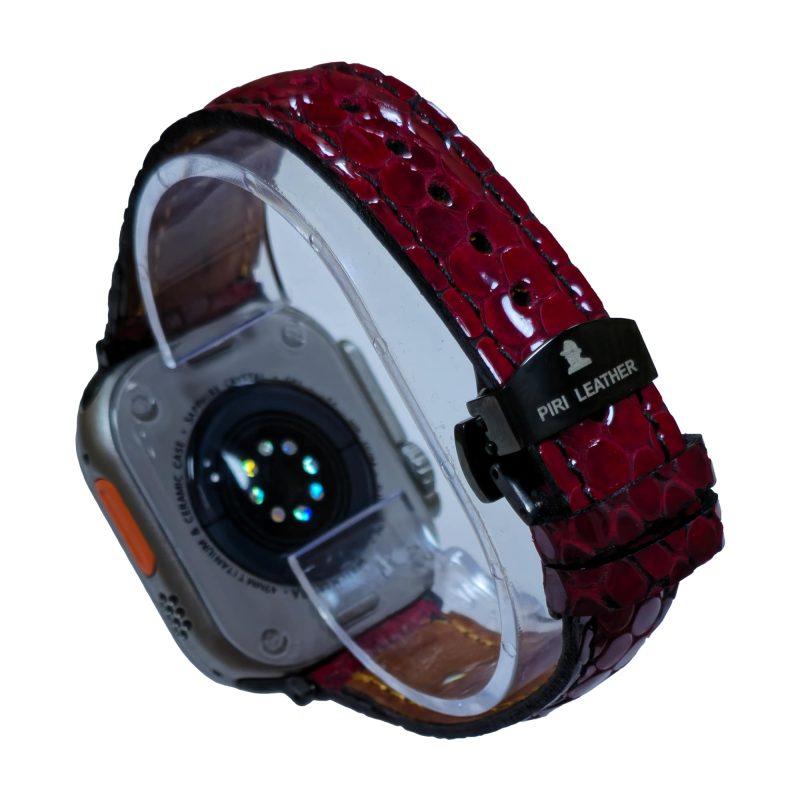 بند اپل واچ مناسب تمام سری ها کد چرم PL09 گرد