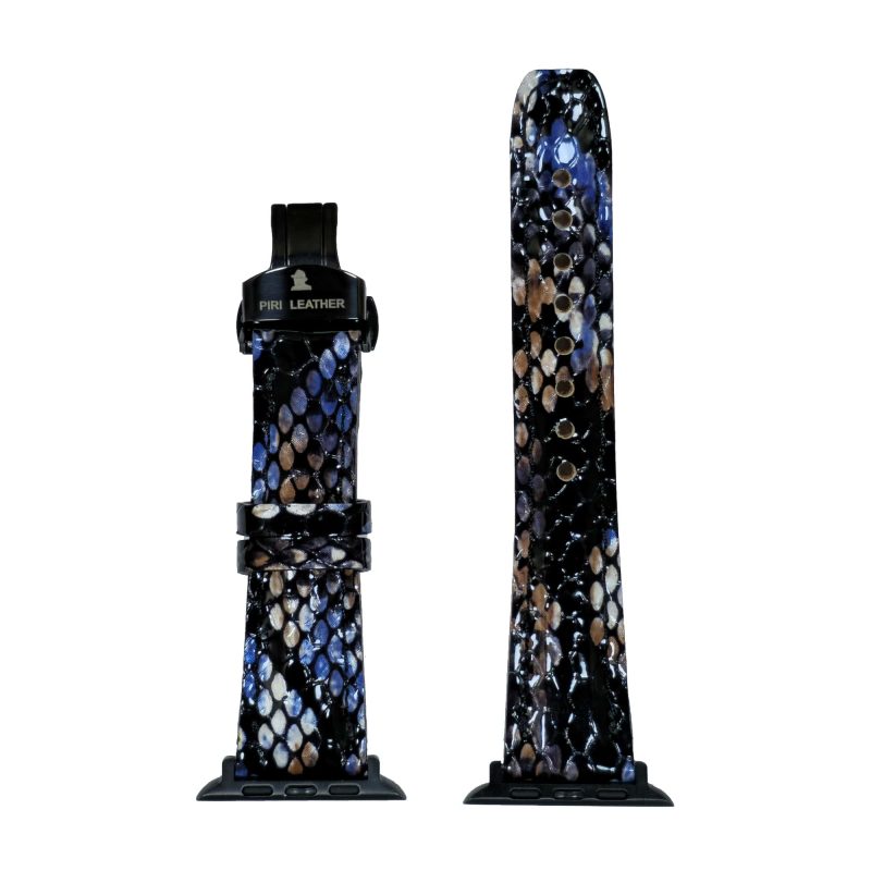 بند اپل واچ مناسب تمام سری ها کد چرم PL27 روی بند