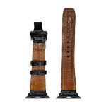 بند اپل واچ مناسب تمام سری ها کد چرم PL32 پشت بند