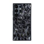 قاب چرمی سامسونگ Galaxy S25 Ultra چرم طبیعی رنگ طوسی چرم پیری کد PL19
