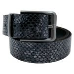 کمربند مردانه دو رو سگک چرخشی مدل Nyx کد چرم PL05 محصول صنایع چرم پیری 1