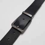 کمربند مردانه دو رو سگک چرخشی مدل Nyx کد چرم PL05 محصول صنایع چرم پیری 3