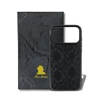 قاب گوشی آیفون 17 پرو مکس مجهز به مگ سیف کد چرم PL33 برند صنایع چرم پیری 3