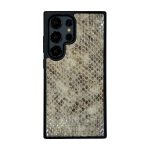 قاب چرمی سامسونگ Galaxy S26 Ultra مگ سیف چرم طبیعی رنگ کرم چرم پیری کد PL10