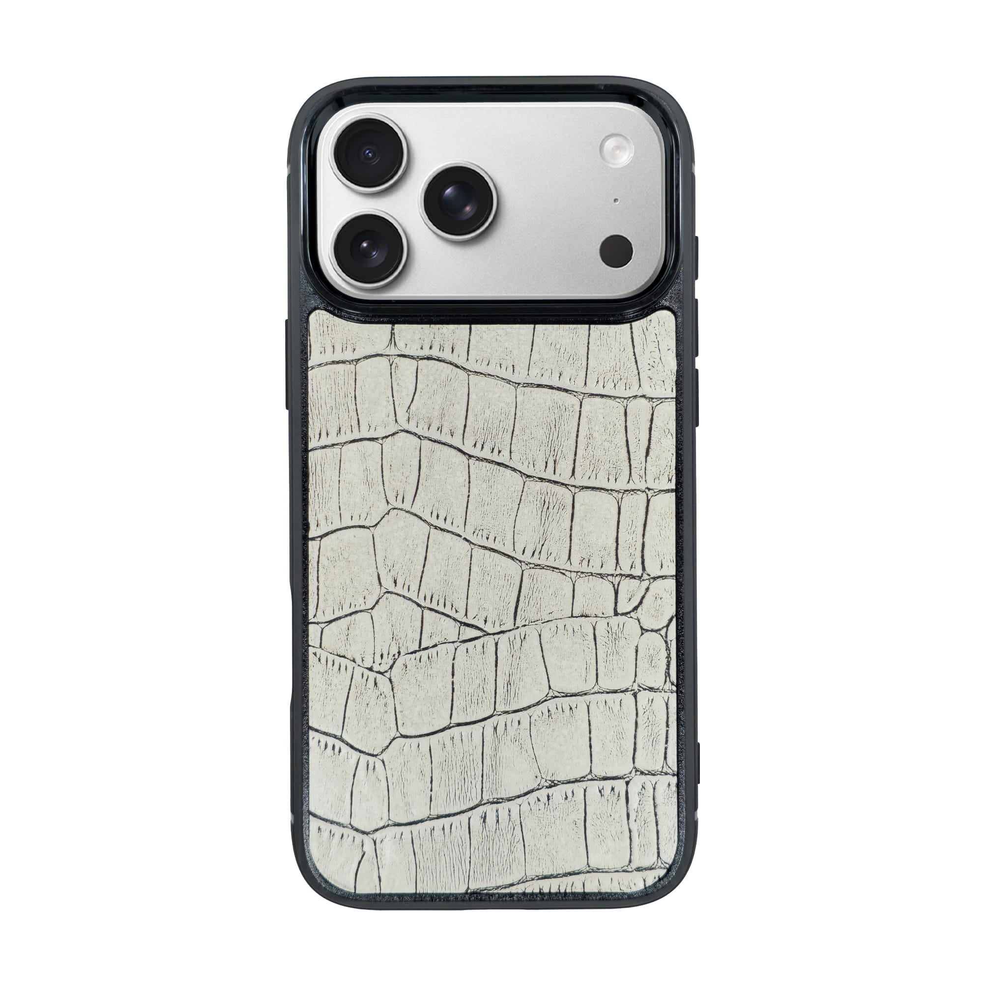 iPhone-17-Pro-phone-case-code-PL36-1-min قاب چرمی آیفون 17 پرو چرم طبیعی رنگ سفید چرم پیری کد PL36